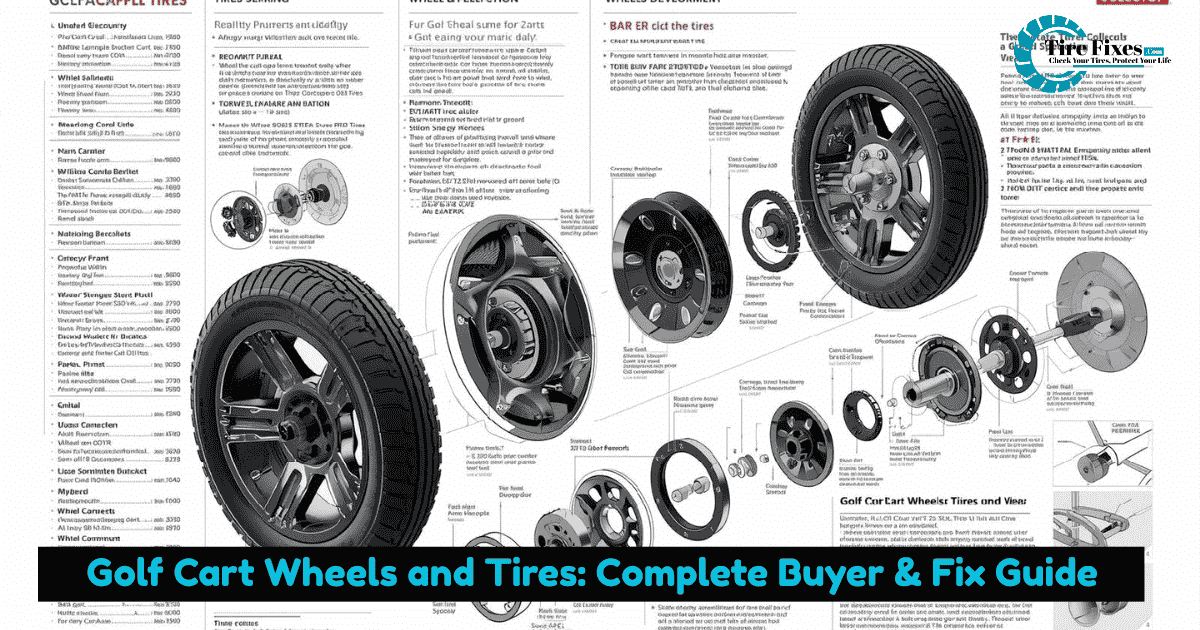 Golf Cart Wheels and Tires