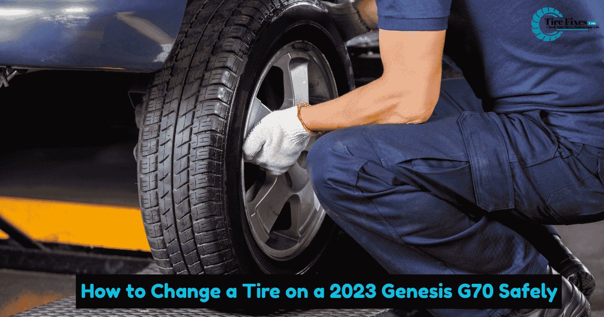 How to Change a Tire on a 2023 Genesis G70