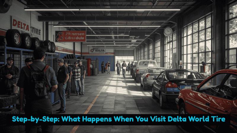 Step-by-Step: What Happens When You Visit Delta World Tire