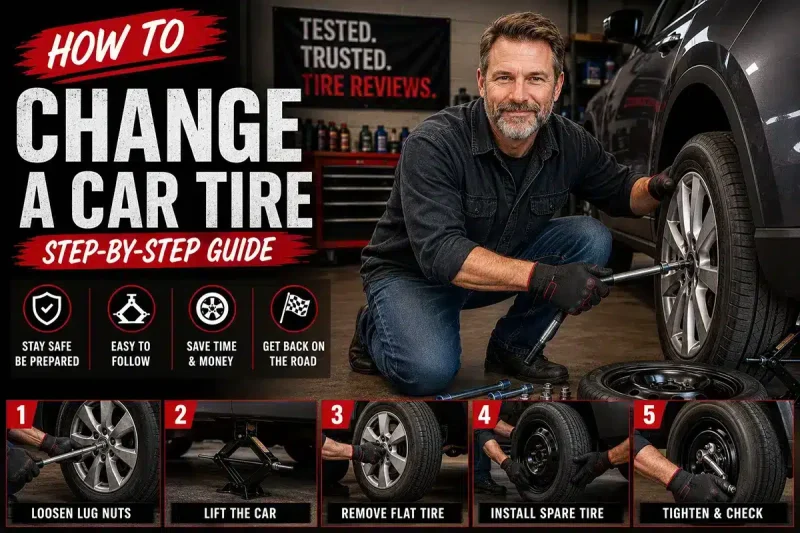 How to Change a Car Tire: Complete Step-by-Step Guide (2026)